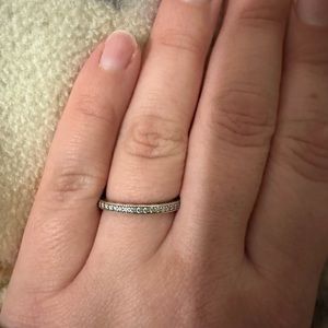 Pandora Sparkle & Hearts Ring